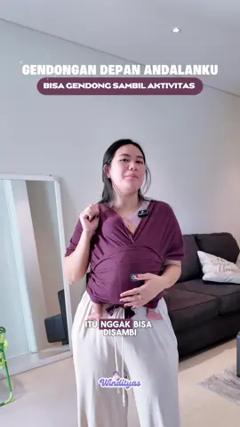 Justru kalau bayi baru lahir cocok nya pakai gendongan mshape kaya gini , bayi lebih nyaman dan anteng dan bisa disambi ngapa”in
