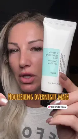 ✨ Wake up with glowing, hydrated skin using the COSRX Ultimate Nourishing Rice Overnight Spa Mask 🌙💧 Lightweight, brightening & nourishing for all skin types! 💕 #COSRX #RiceMask #OvernightSpaMask #glowingskin #tiktokshopfalldealsforyou @COSRX Official 
