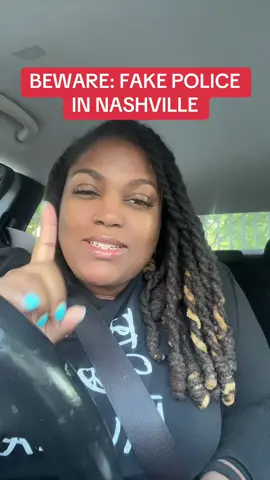 Please pay attention & be safe  #nashvilletn #fake #fypage #police 