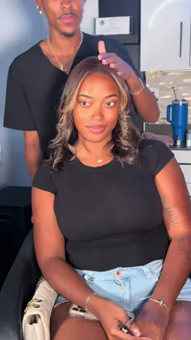 Silk press w/ custom color 🤍🌊 please don’t inquire 😂😅 #norfolkhairstylist #757hairstylist #silkpress  #virginiabeachhairstylist 