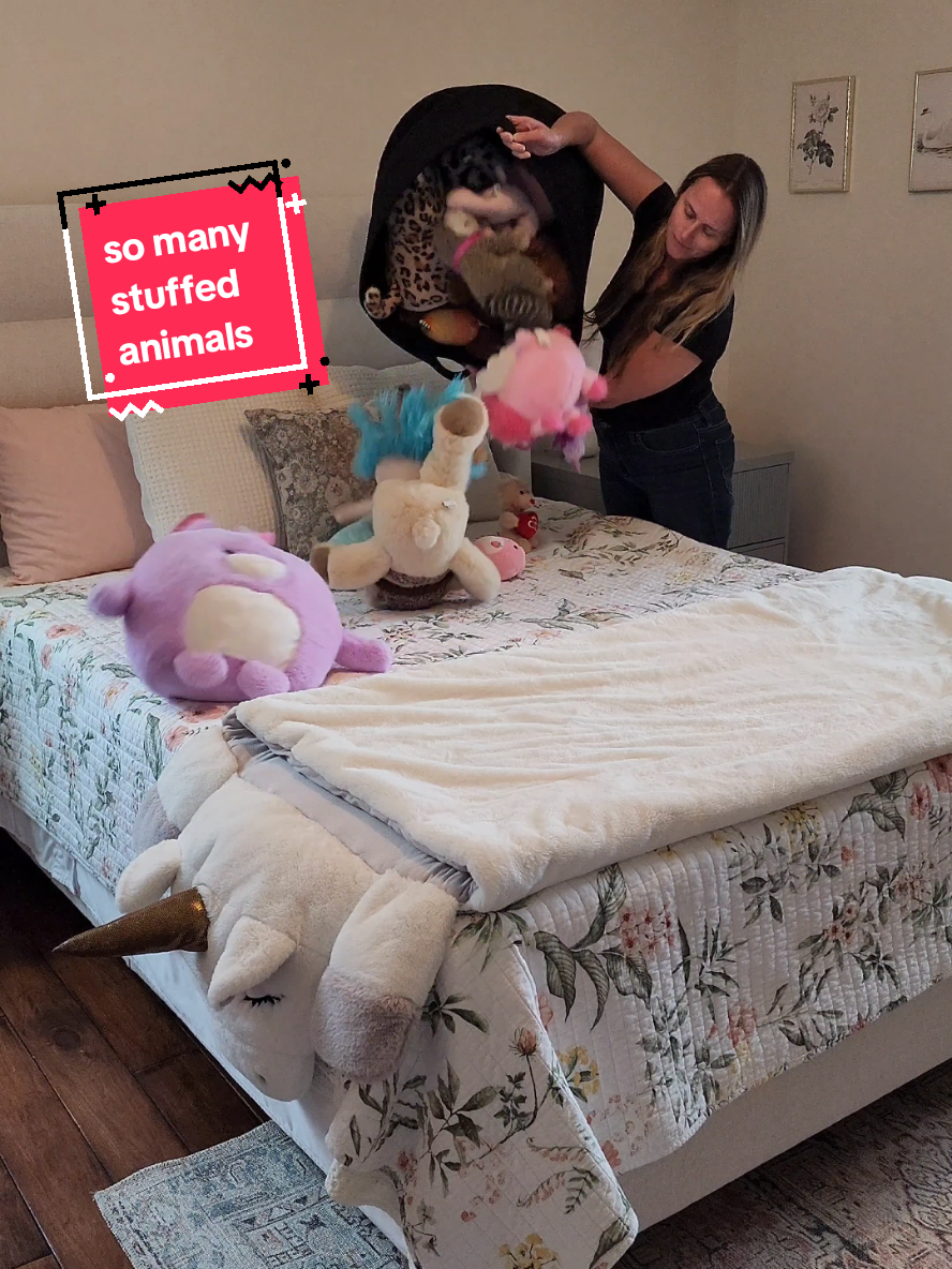 I soak up everything about my babes & their child hood! including the hoarding of stuffed animals- but lets get them better organized!  ☆shop the Zoo & bedroom in my beacons link in bio. Tap amazon then check bedroom folder  #organizedhome #organization #bedroommakeover #amazonfinds 