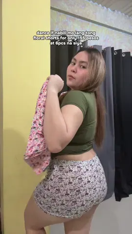 Atecco sobrang mura na nito 🥹 6pcs shorts na matatanggap mo. #floralshorts #shortsforwomen #pambahayshorts 