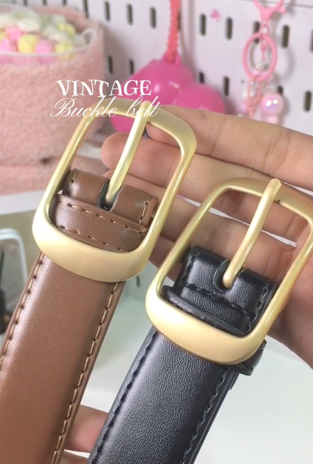 love this! 2pcs na 🤩 #bucklebelt #vintagestyle #vintagebelt #belt #fashion 