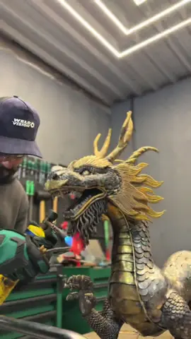 Esse foi um dos projetos mais legais que eu já fiz, Uma arte que eu curti muito o processo, foram mais de 500 horas de trabalho para finalizar. #art #scultura #artista #artgallery #sculpture 