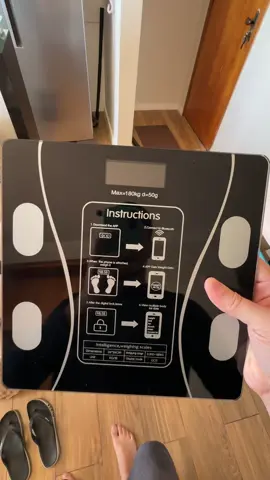 Balança inteligente com Bluetooth 