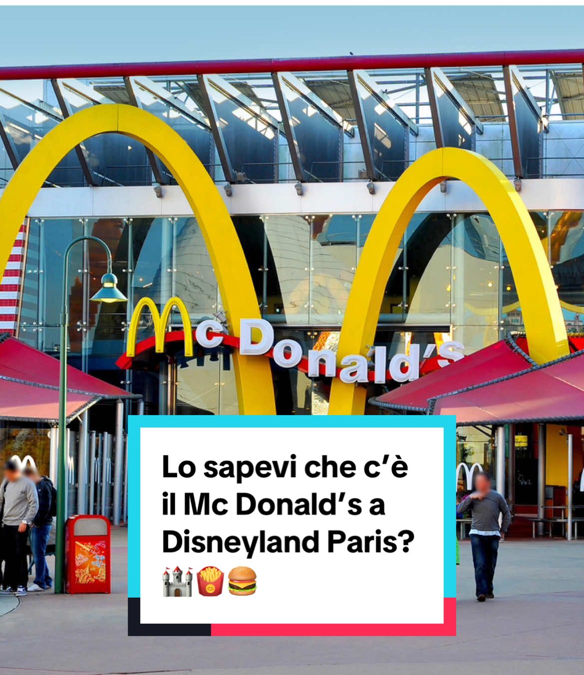 Ma è vero che a Disneyland Paris c’è il Mc Donald’s? 🏰🍟🍔Assolutamente si, ecco dove si trova!🩷✨ #stefyxdisney #disneylandparis #disneyvillage #mcdonalds #viral @Disneyland Paris ✨ @Disney Italia @Disney Parks 