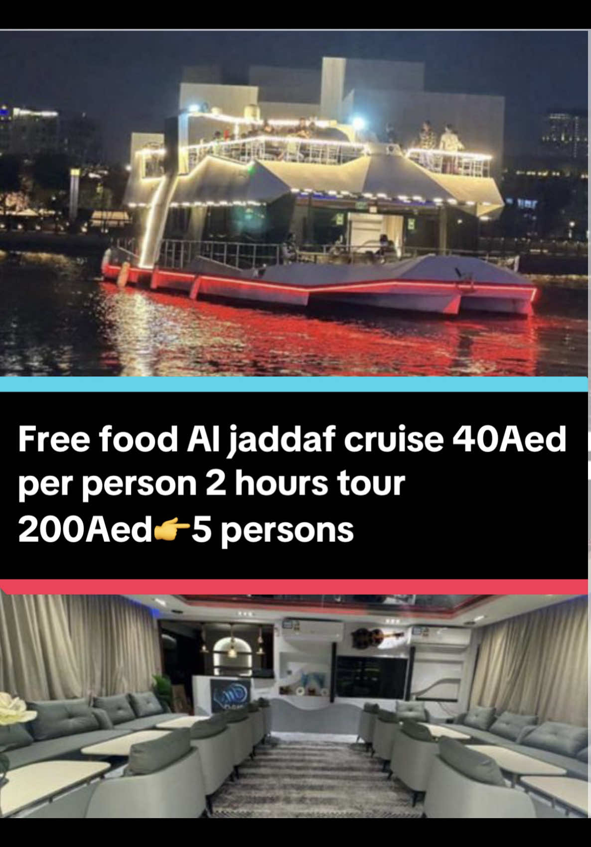 Top fun activity in Dubai Al Jaddaf cruise  #creatorsearchinsights   #funindubai, #familyactivities, #dubaientertainment, #budgetfriendly, 