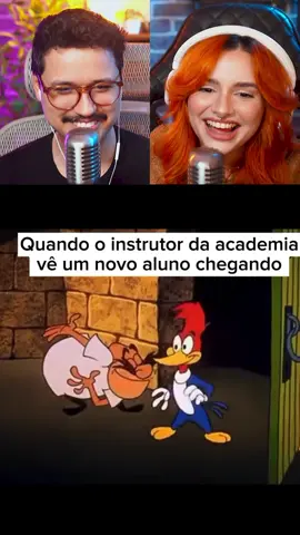 Todo instrutor de academia é desse jeito kkkk