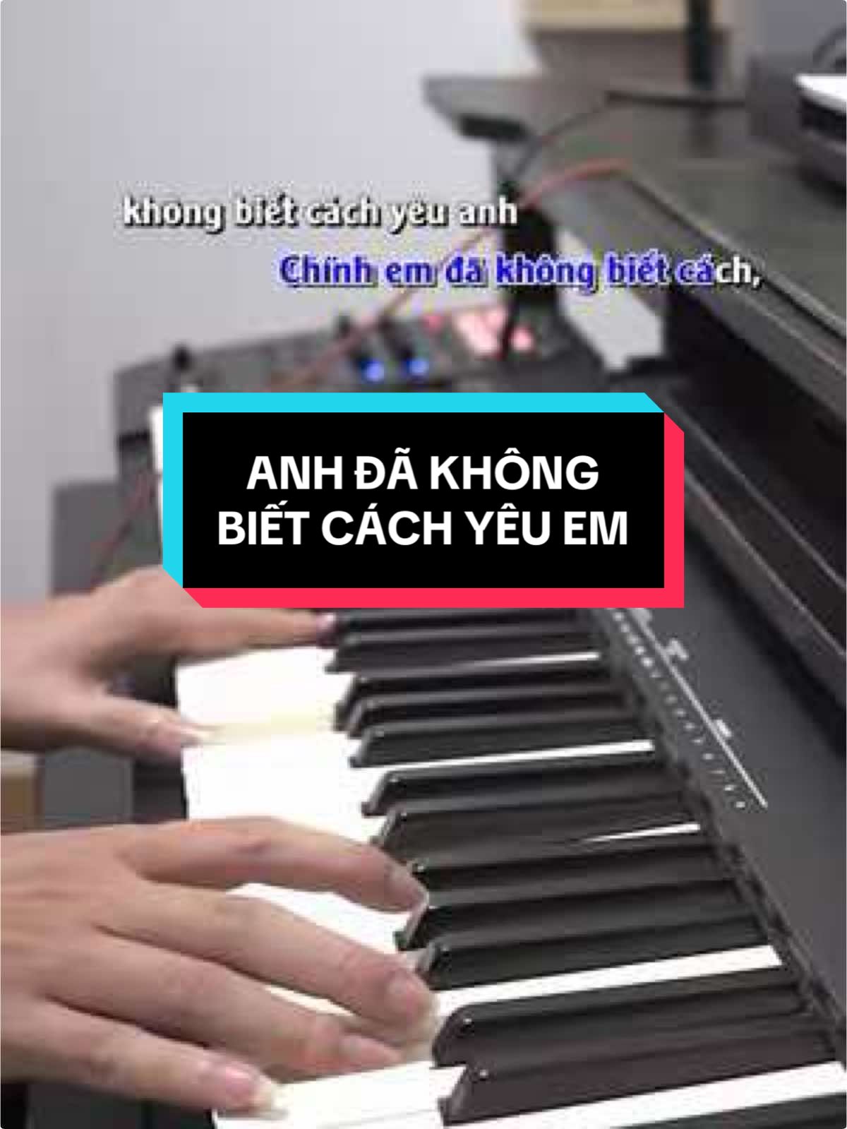 Chính anh đã không biết cách, không biết cách yêu em!!! PIANO ANH ĐÃ KHÔNG BIẾT CÁCH YÊU EM - QUANG ĐĂNG TRẦN #chinhanhdakhongbietcachyeuem #anhdakhongbietcachyeuem #quangdangtran #cdpiano