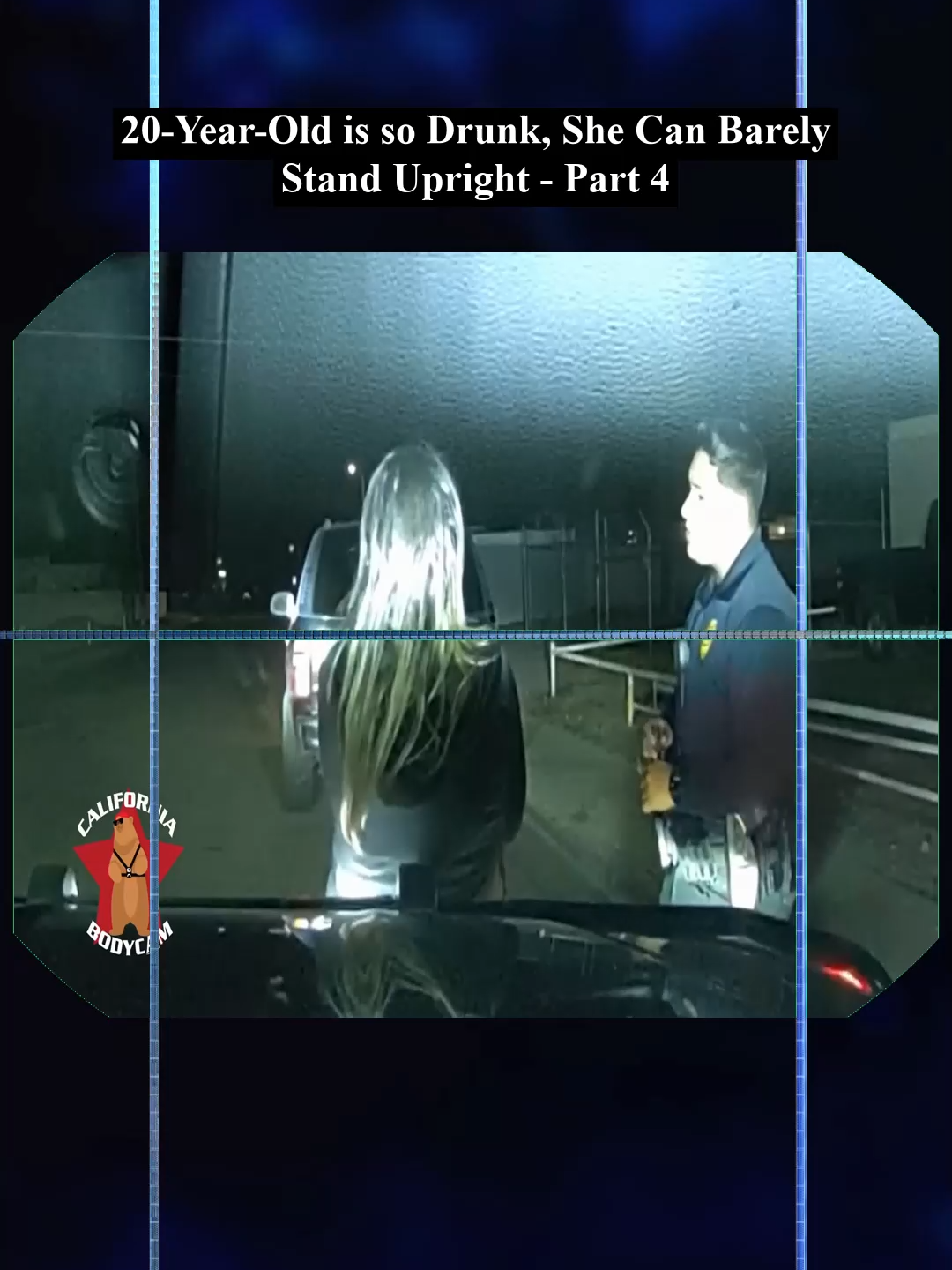20-Year-Old is so Drunk, She Can Barely Stand Upright - Part 4 #foryou