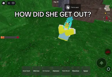 #99nightsintheforestroblox #99nightsintheforest #99nightsintheforestfunnymoments I think she’s not patient🙂