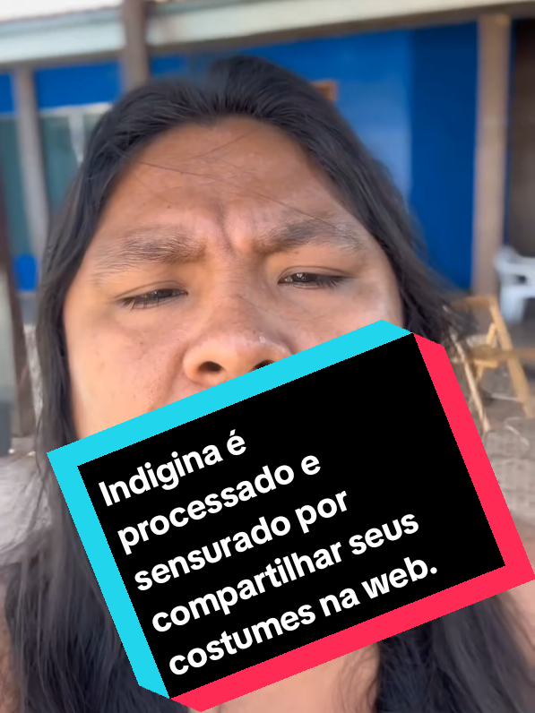 Indigina é processado e sensurado por compartilhar seus costumes na web. #noticias #rural #jornalismo #noticias 