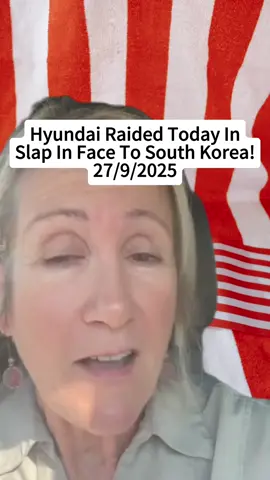 🚨 ICE raids Hyundai in Georgia: 475 workers detained, including 400+ South Korean nationals. This isn’t just immigration—it’s tied to Trump’s trade wars, tariffs, and foreign policy tensions with South Korea. 🇰🇷🇺🇸 #BreakingNews #Hyundai #SouthKorea #DonaldTrump #USPolitics #TradeWar #Immigration #ForYouPage #TrendingNow 