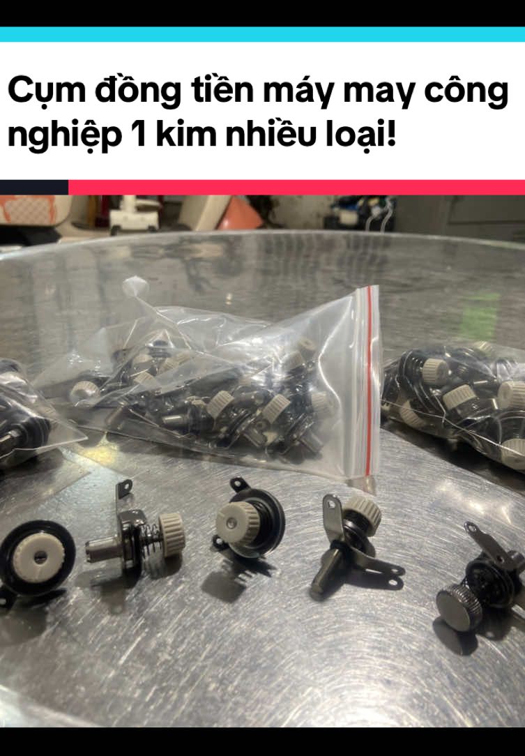 Cụm đồng tiền dành cho máy may 1 kim nhiều loại #maymay #linhkiennganhmay #xuhuong 