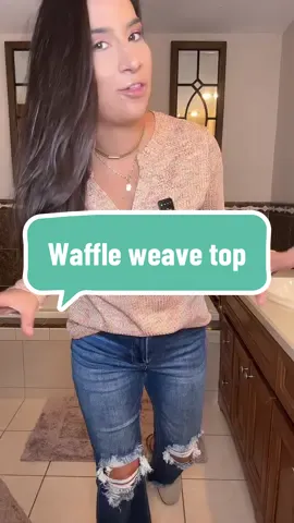 The multicolored in this waffle weave too are absolutely beautiful! @DOKOTOO-US #waffleweavetop #longsleevetop #vnecktshirt #falltop #restocksale #fallfreshness #tiktokshopcreatorpicks 
