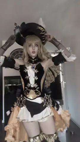 not me running to get in the frame on time  #fypppppppppppppp #GenshinImpact #cosplay #navia #fyp 