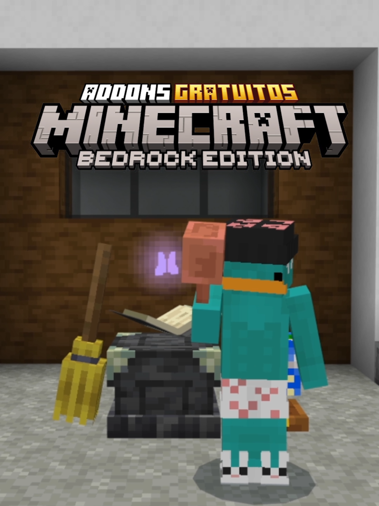 ADDONS GRATUITOS PRO MINECRAFT BEDROCK #Minecraft #fyp #minecraftpe