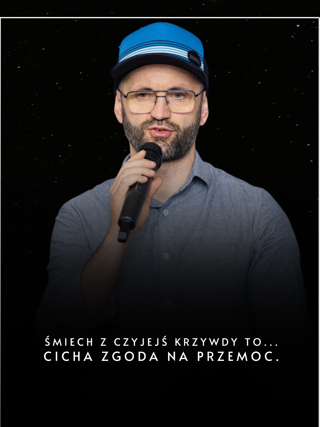 Milczenie to współudział. Śmiech z czyjejś krzywdy to cicha zgoda na przemoc. Autor nagrania: DOM JÓZEFA TV - Tytuł: Dobromir Makowski 