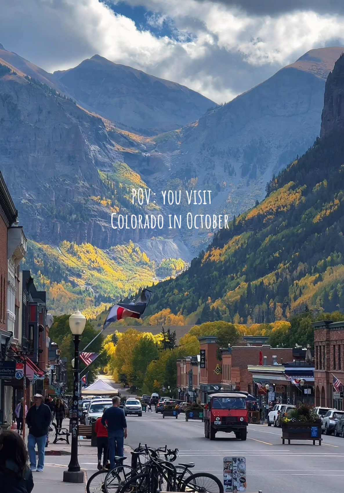 How is this place even real…  #colorado #telluride 