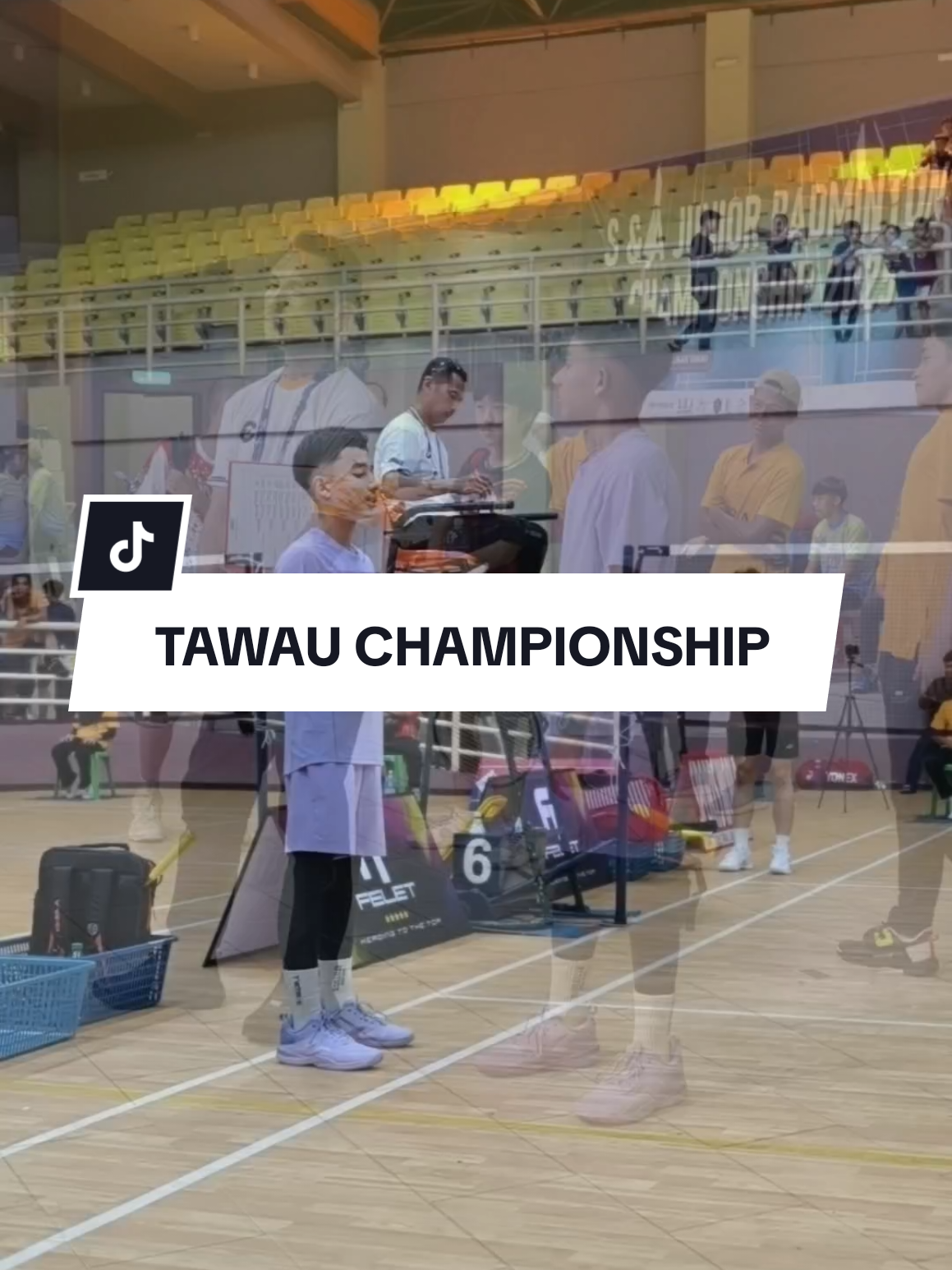 Alhamdulillah 1st day TAWAU S&A Badminton Championship 2025..Jumpa kawan2 baru disini.Esok quarter final..Doakan kami lega demam ya🥹 #putraassolihinbadminton #badmintonplayer #TEAMVICTOR #