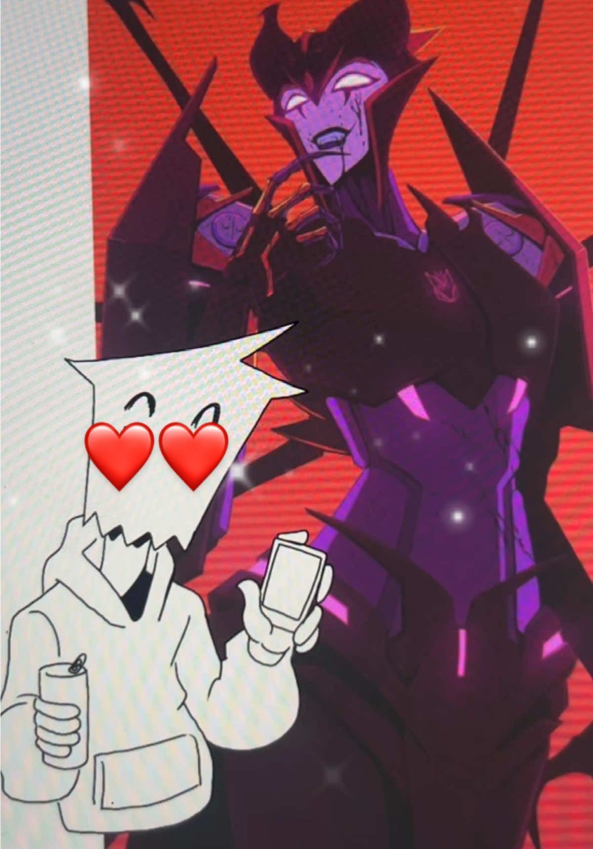Arachnid 🕷️ @swooshmagic &@CreeperTopia  #fyp #paperbag #arachnid #transformersprime #drafts