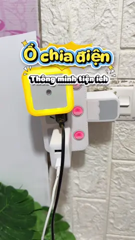 Nhà ít ổ cắm có e này quá tiện luôn nên có nha mấy bác#ochiadien #ochiadienthongminh #ocamdien #ocamdiendanang #xuhuong 