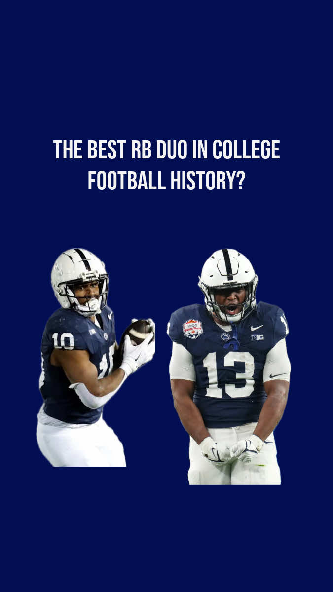Nicholas Singleton & Kaytron Allen Are About to Rewrite Penn State History | White Out vs Oregon #CollegeFootball #cfb #pennstate# #oregonducks 