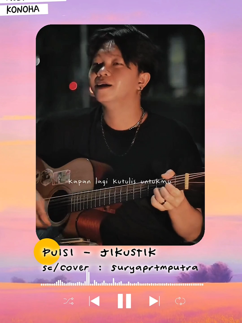 puisi - hanya untuk mu😍 ..  #coverlagu #nyanyi #musikviral #foryoupage 