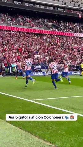 El rugido del Riyadh Air Metropolitano tras el gol de Le Normand 🤯🏟️. #laliga #realmadrid #atleticodemadrid 