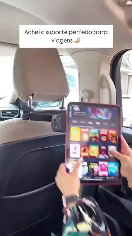 Suporte Veicular Para Celular 📲  Banco Traseiro 360 Graus Giratória Suporte De Tablet Dobrável E Extensível ##SuporteCelular##SuporteBanco##Shopee
