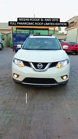 Nissan rogue 2015 SL AWD  full panaromic limited car  360 degree camera Crusie control blind spot lane kiping asists parking sensor rear child ac Front radar rear both side radar  Multimedia stiyarig touch screen display Almuniyam rim  Bose Sound system spekar trunk is full automatic  Electic sit memory sit  and many more option available  Milage: 150k Location Sharjah Industry Area #uaecars #usedcar #unaited_arab_emarits #forsell #carbazaar 