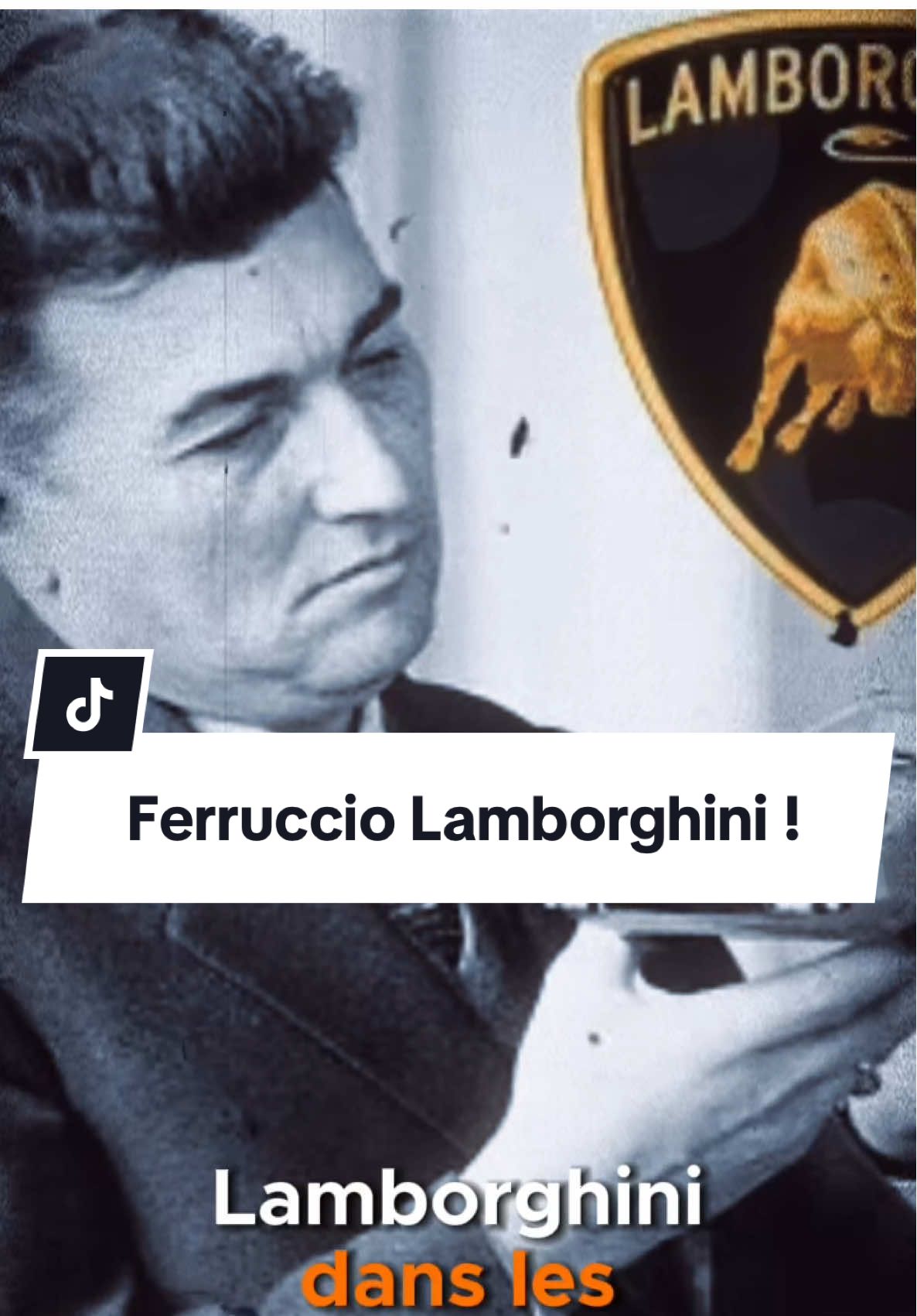 Ferruccio Lamborghini ! ( La revanche contre Ferrari )  #tiktokfrance🇨🇵 #foruyou #lamborghini #ferrari 