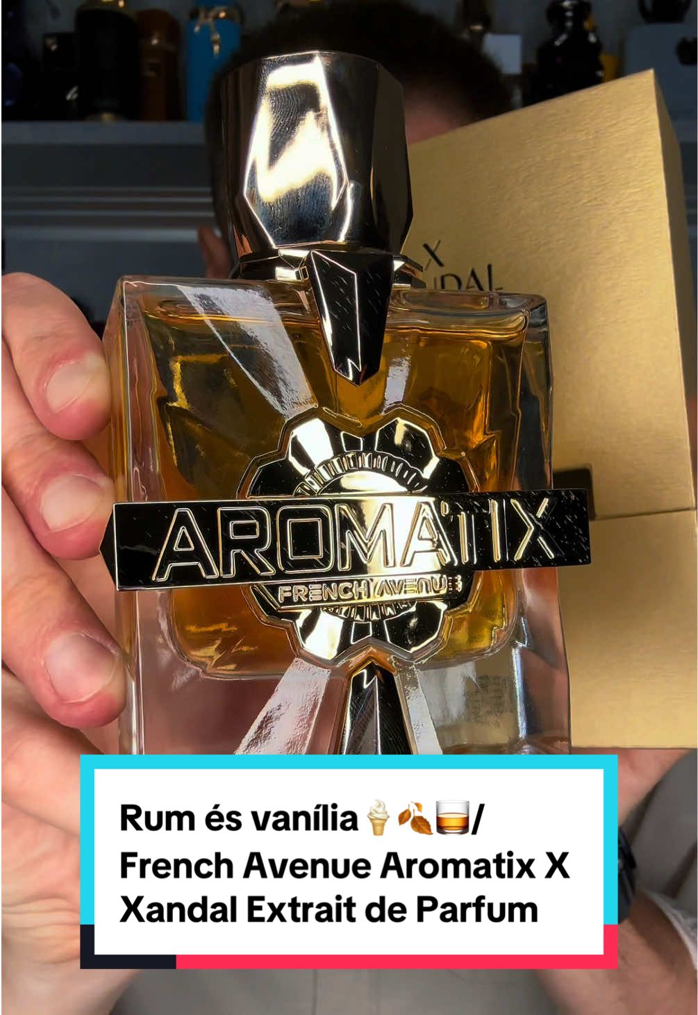 Az alkoholproblémák itt kezdődnek, addiktív, rumos, vaniliás parfüm 🤤🍦🥃- French Avenue Aromatix X Xandal Extrait de Parfum richartparfum.hu @aromatix.neeb  #fragrancetok #frenchavenue #aromatix #extraitdeparfum #richartparfum 