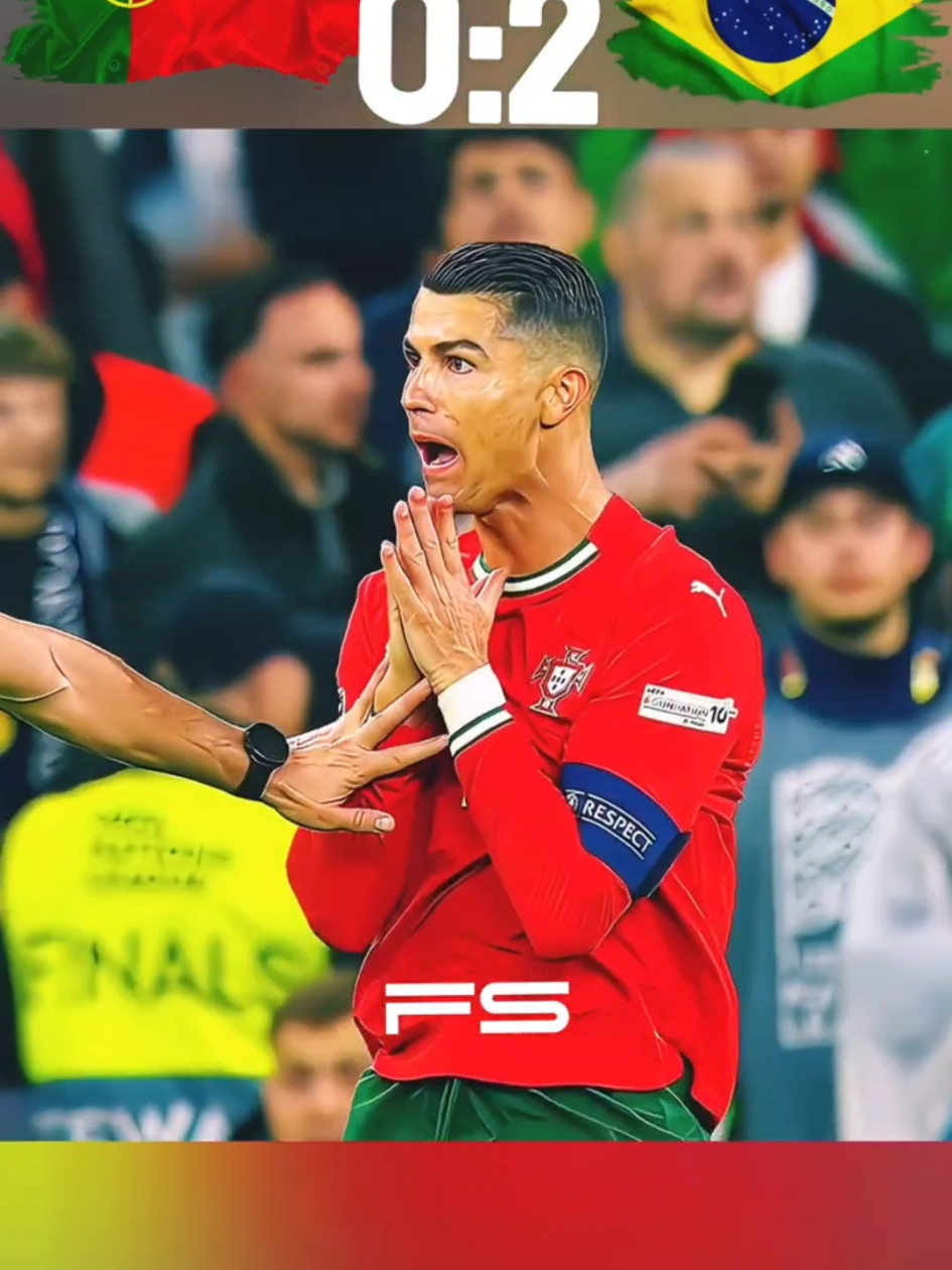 The Day ronaldo injury🤯 destroyed Brazil | Portugal vs Brazil world cup 2026 imaginary🔥#football #ronaldo 