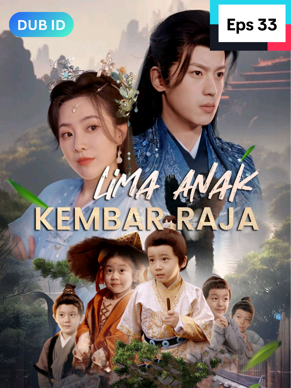 Eps 33 - Lima Anak Kembar Raja #drama #series #drachin 