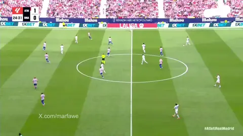 هدف كليان امبابي علا اتلتيكو مدريد الأن  هلا مدريد 