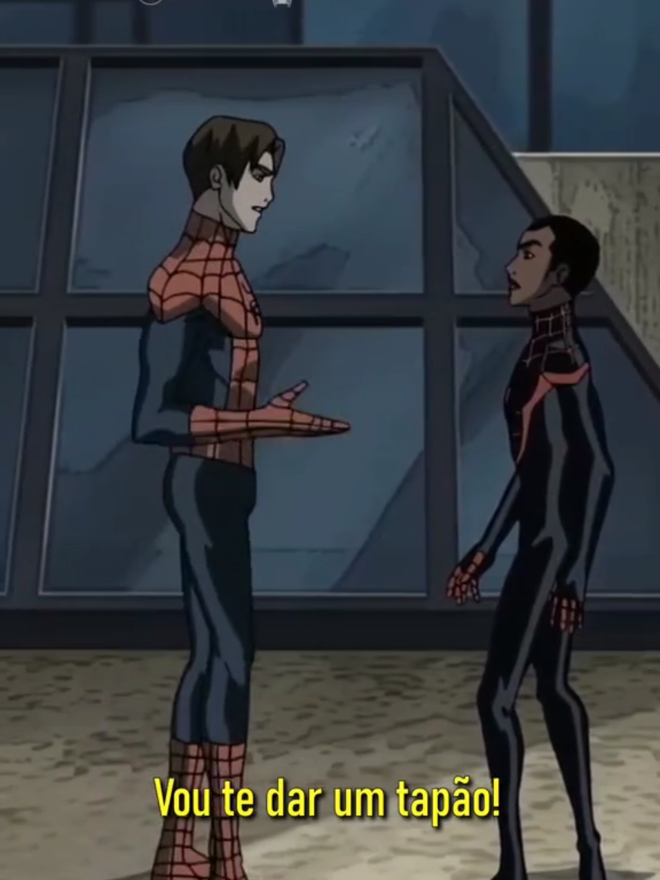 Dublagem original. #miranhaplanejado #spiderman  #anime #viral #homemaranha 