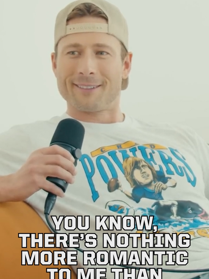 College football is our love language. If you feel it, chase it! 💖🏈 @octopusslover8 #cfbplayoff #glenpowell #CollegeFootball #football #footballtiktok #romance #Love