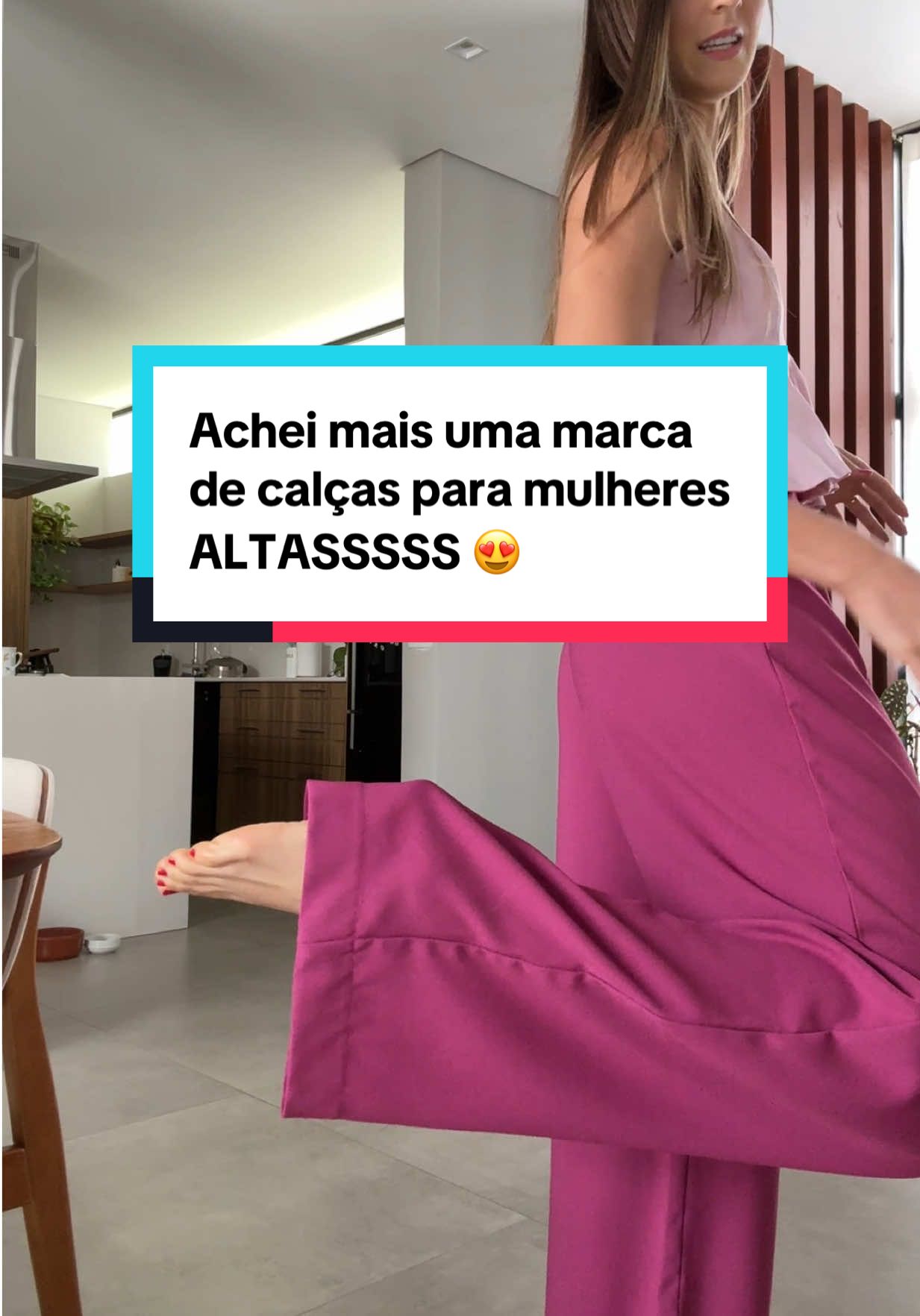 Achei mais uma marca com calças compridas para mulheres altaaaas 😍 #fyppppppppppppppppppppppp #mulheresaltas #roupasfemininas #outfitideas 