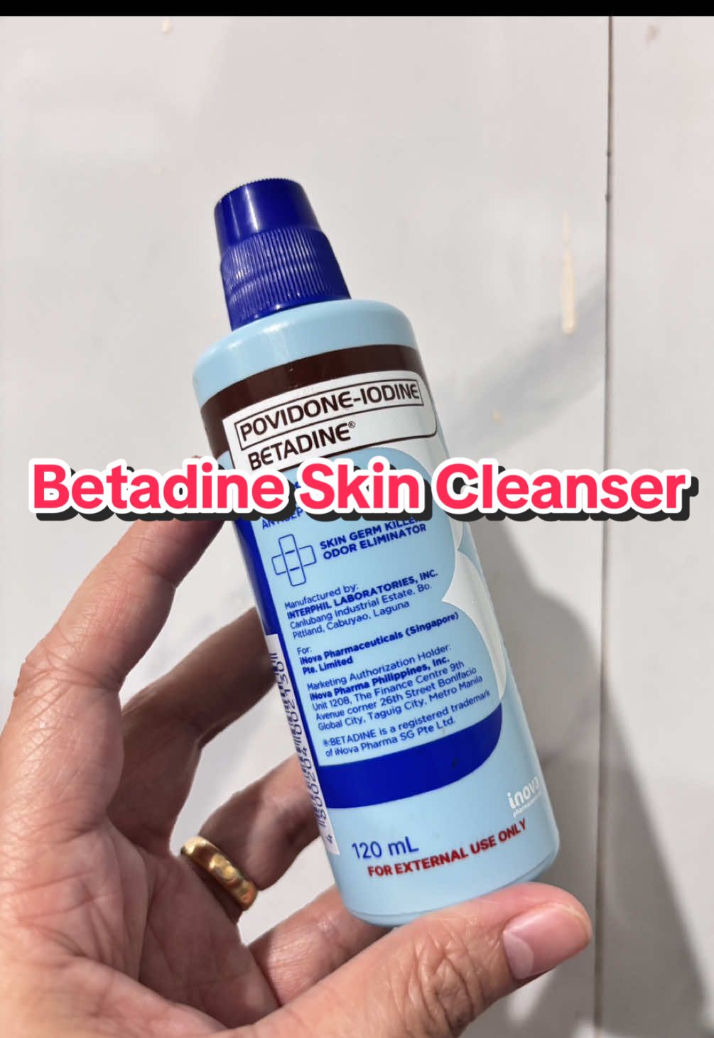 Perfect for daily hygiene and first aid use. 🫶🏻💙 #Betadine #SkinCleanser #SkinProtection #DailyCare #mommusthave 