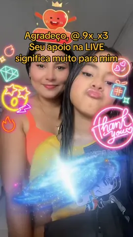 .9x_x3, te agradeço muito pela ajuda incrível para minha LIVE! Continuarei criando conteúdo cada vez melhor nas LIVEs!@.9x_x3 #tiktoklive #livehighlights #livegift #galaxy #markoflove 