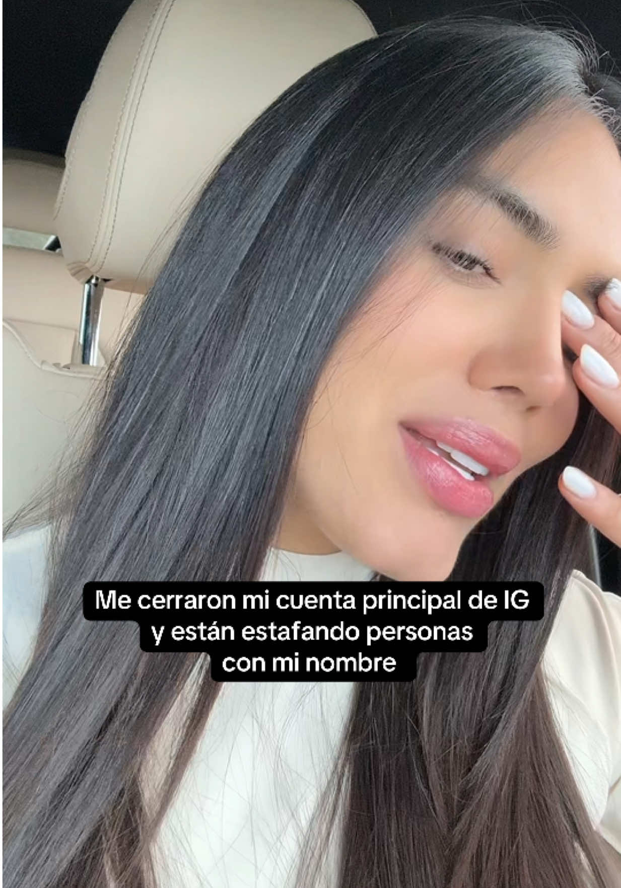 Tengan cuidado!!! Que no les pase y OJO: NUNCA DE NINGUNA MANERA YO LA ESCRIBO A NADIE NI POR IG NI POR TIK TOK! Se ponen en sus nombres de perfil el mismo usuario mío para que parezca que soy yo para estafarlos. 