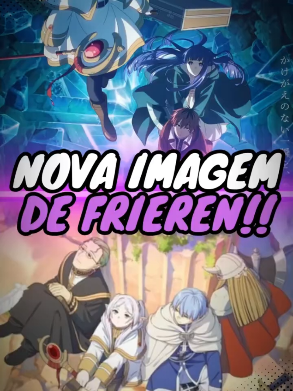 NOVA IMAGEM PROMOCIONAL DE FRIEREN! 😱✨ | Frieren e a Jornada para o Além #frieren #frierenanime #anime #otaku #frierenbeyondjourneysend 