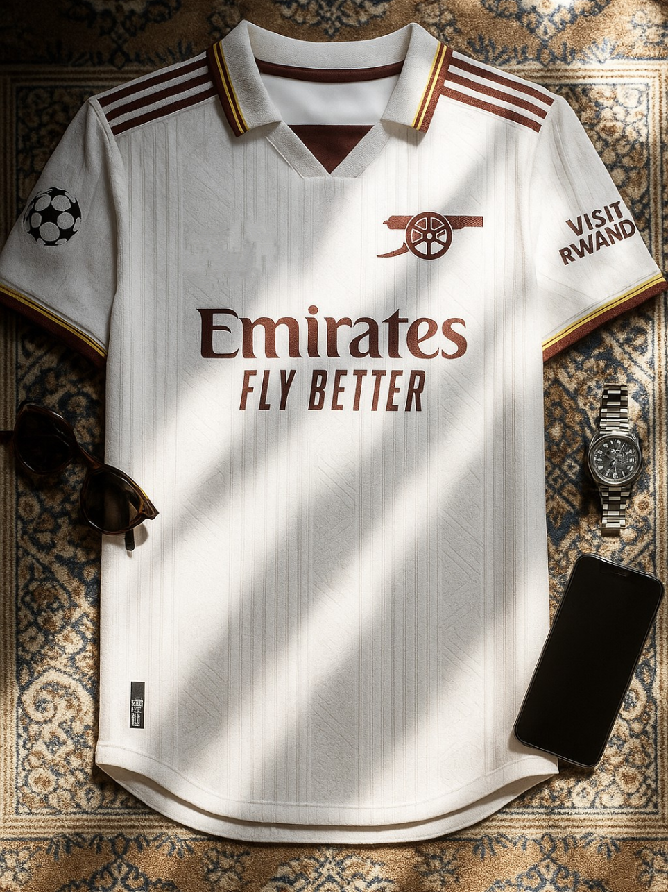 Jersey Arsenal putih full printing☝🤩 #jerseyfullprinting #jerseyarsenal #promomakangajian #aldyfuntastic #fyp 