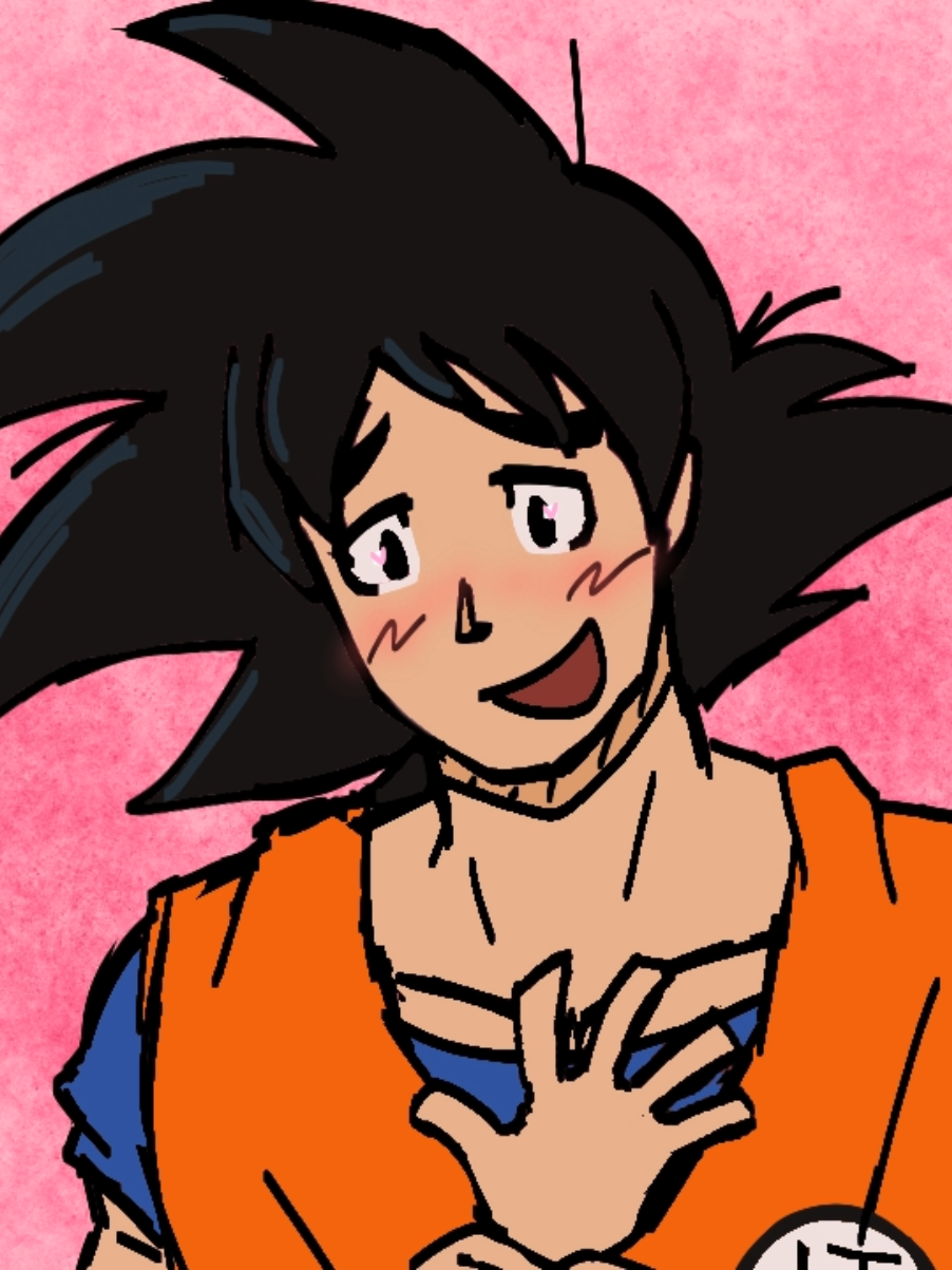 REIMU Y GOKU my otp CREDIT RO @trash boat FOR REIKU( REIMU X GOKU) I randomly locked in to finish this remake of an older version like two nights ago fyp #reimuhakurei #goku #ship #joke also FHE drawing af the beginning is like a year old which is why it looks shitty 