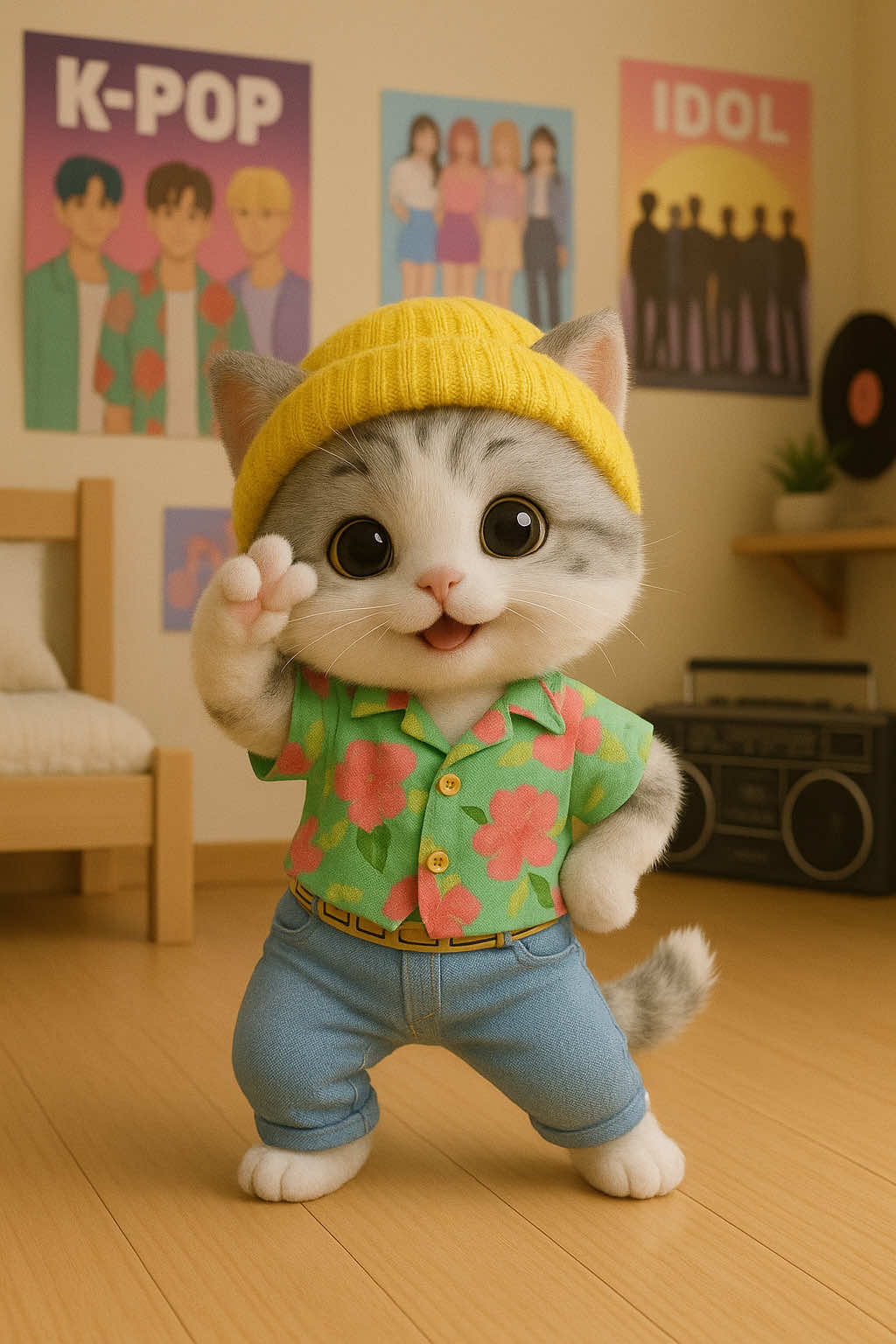 Soda Pop #ai #sodapop #kpop #demonhunters #dancingcat 