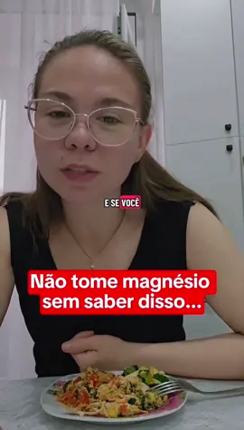 Essa é a forma correta de suplementar Magnésio e ninguém te conta. #magnesio #magnesiopuro #dores #insonia #saude 