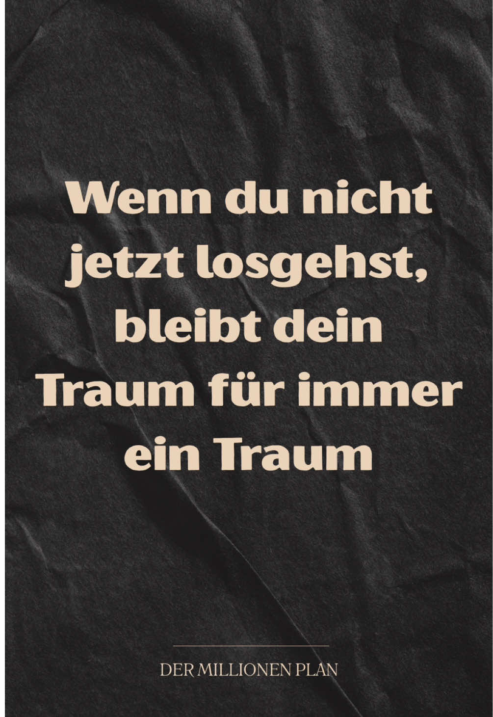 Eines Tages werde ich mich hinsetzen, mir selbst gratulieren, lächeln und sagen: „Es war schwer, aber ich habe es geschafft.“ ✨ Denn egal, ob es um finanzielle Freiheit geht oder um ganz andere Träume – am Ende zählt nur eines: dass du den Mut findest für deine Träume loszugehen. 💫💭 Niemand wird diesen Weg für dich gehen. Niemand wird deine Vision so fühlen wie du. Es wird nicht immer leicht sein. Aber jeder Schritt bringt dich näher zu dem Leben, das du dir wünschst. Und genau dafür lohnt es sich, heute anzufangen. 🌍🚀 Deine Träume warten auf dich. Mach den ersten Schritt, egal was es ist. 🔥 Wenn dir der Beitrag geholfen hat, dann unterstütze mich mit einem Like 🩷 und teile das Reel mit einer Person, die das auch wissen muss. 📨 Folge mir, @dermillionenplan wenn du mehr über Erfolg, Mindset, Investments und Vermögensaufbau wissen möchtest. 🫶🏻  MINDSET POSITIVE GEDANKEN  SELBSTBESTIMMT  #positivesdenken #positivegedanken #träume #mindset #bewusstsein       