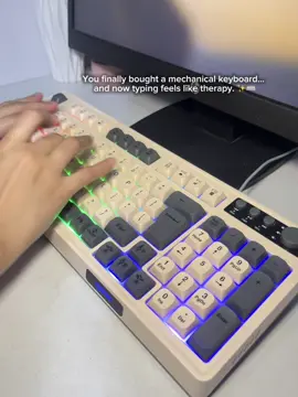You pressed one key, and instantly wondered why you didn’t buy it sooner. #keyboard #mechanicalkeyboard #keyboardwithnumpad #workislife #recommendations 