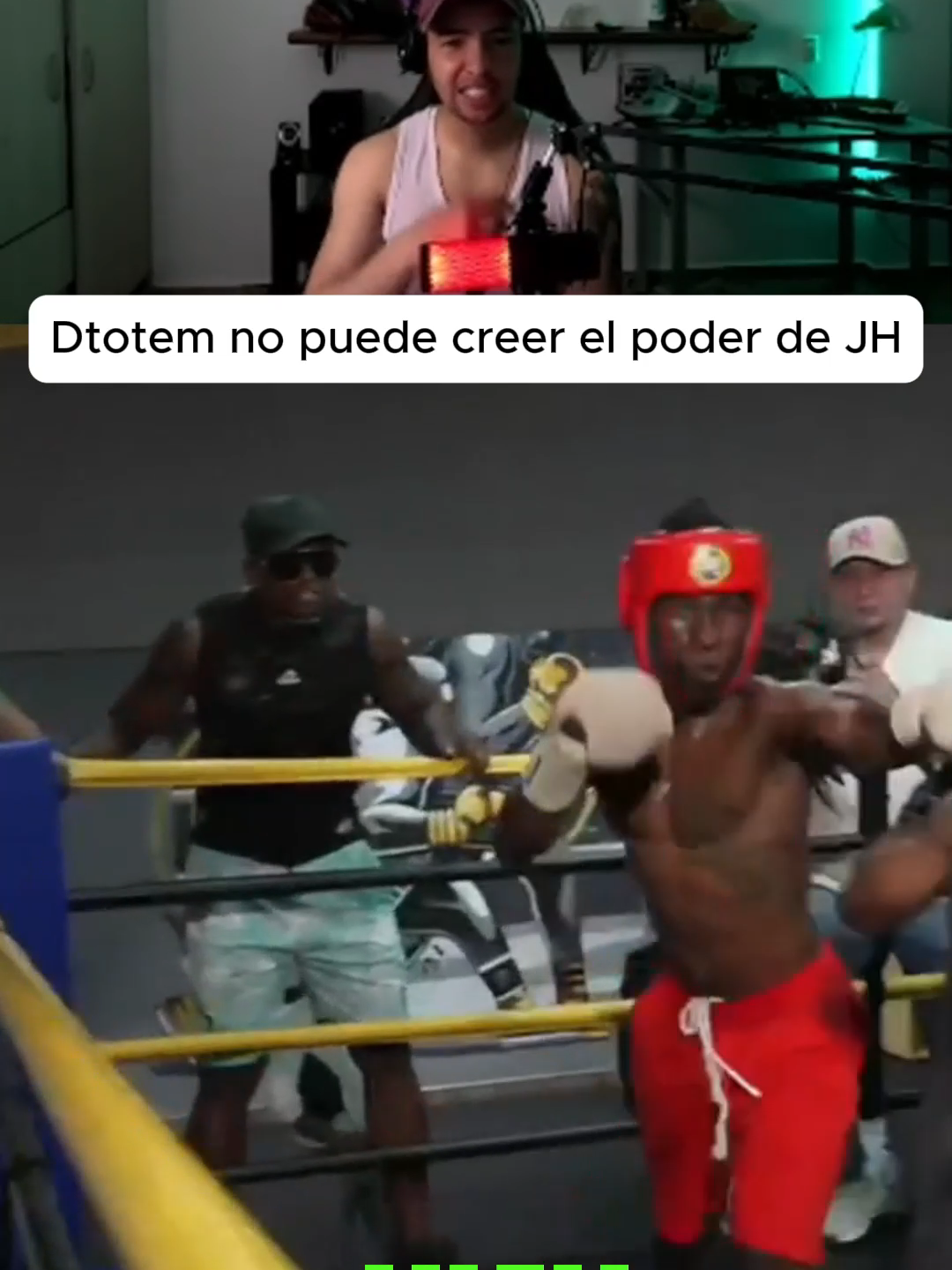 REACCIONOP A LA PELEA DE JH#jh #streamfigthers#boxeo #westcol